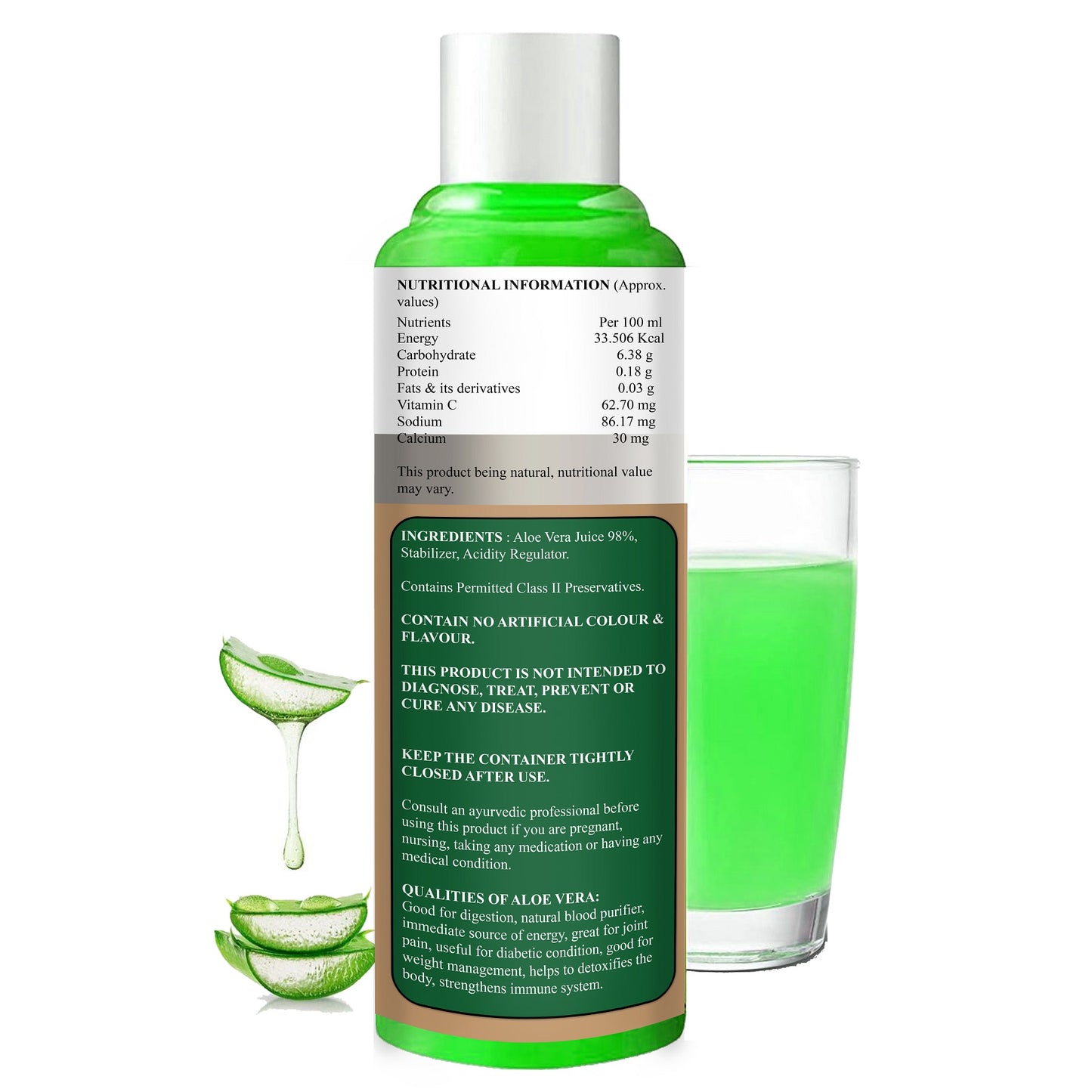 Aloe Vera Juice for Immunity and Digestion Booster (500 ml)