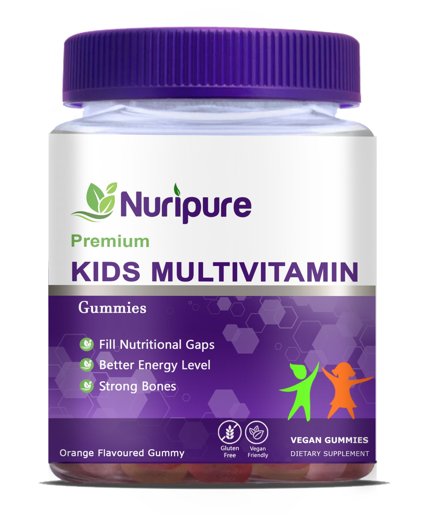 Kids  Immunity Multivitamin Gummies Vitamins A, C, D, E, B12 (20 No)