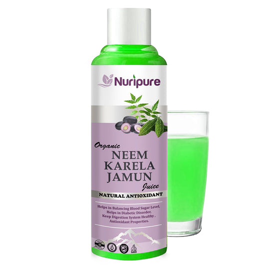 Neem, Karela, Jamun, juice regulate blood sugar levels  (500 ml)