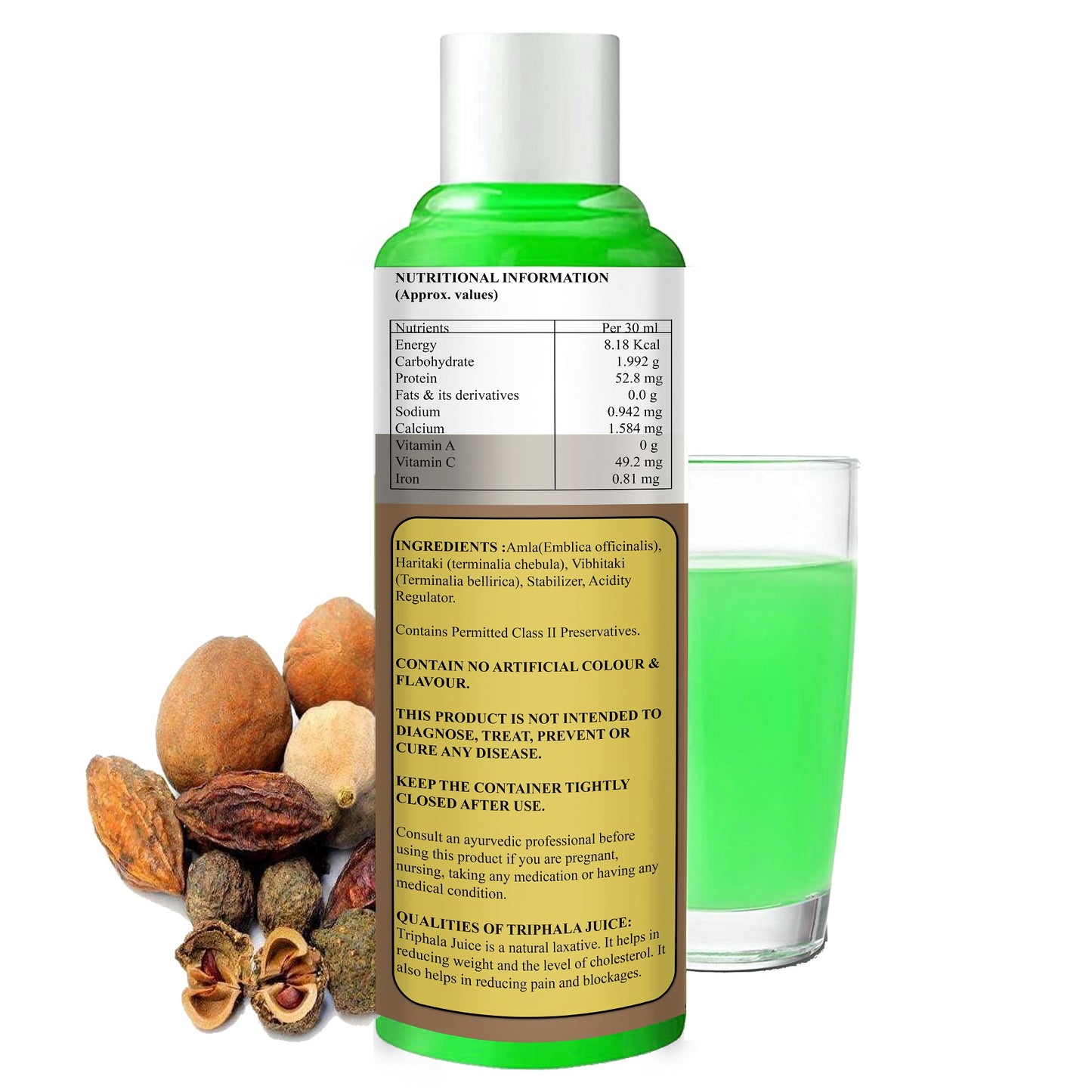 Triphala Juice - Digestion Care And Health Drink (500 ml)